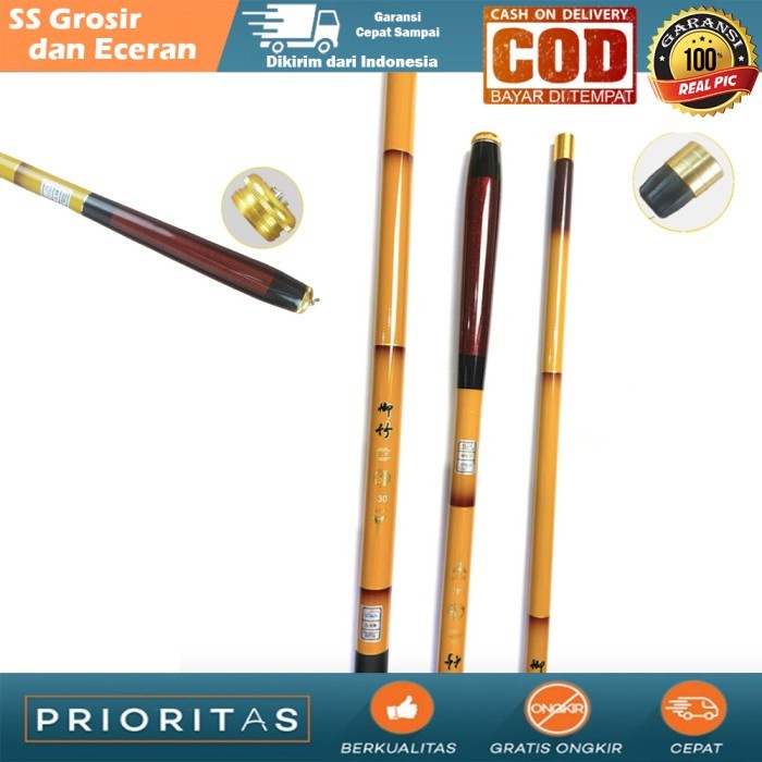 SS COD JORAN TEGEK FULL CARBON PRALON ACTION KAKU IMPORT 450 5 - 450