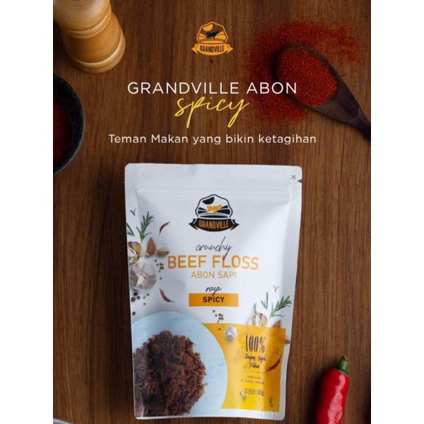 

Grandville Abon Sapi Crunchy Spicy