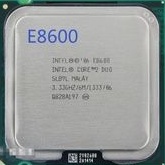 Intel Core2 Duo E8600 (3.33 GHz) - TRAY FAN SOCKET 775