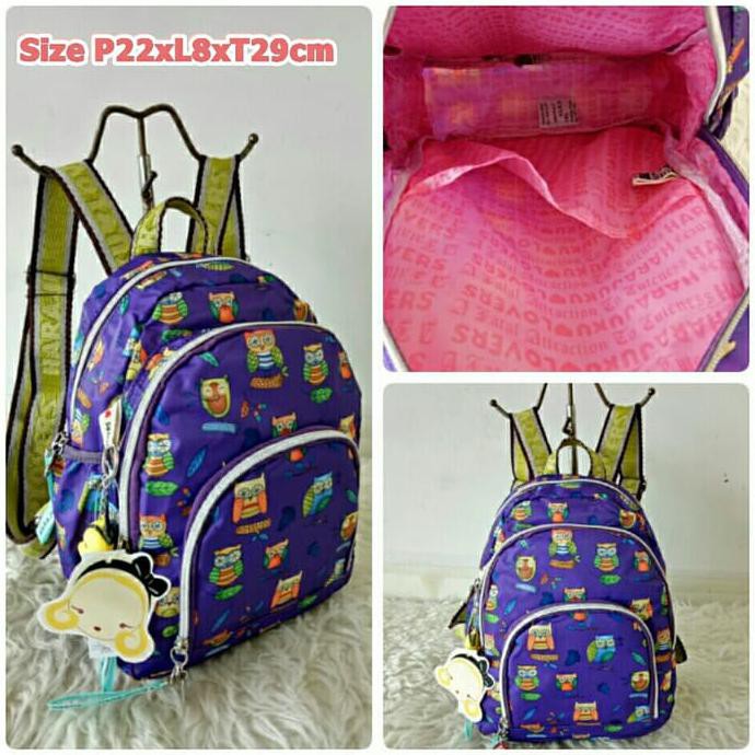 HJ702 Backpack Mini Harajuku Lovers 3slet