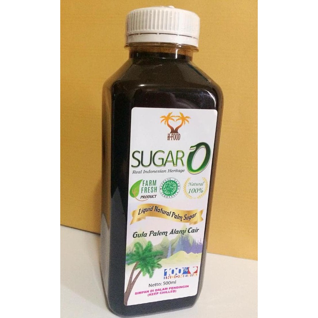

GULA CAIR / GULA JAWA CAIR / GULA MERAH CAIR 500 ML - SUGAR-O