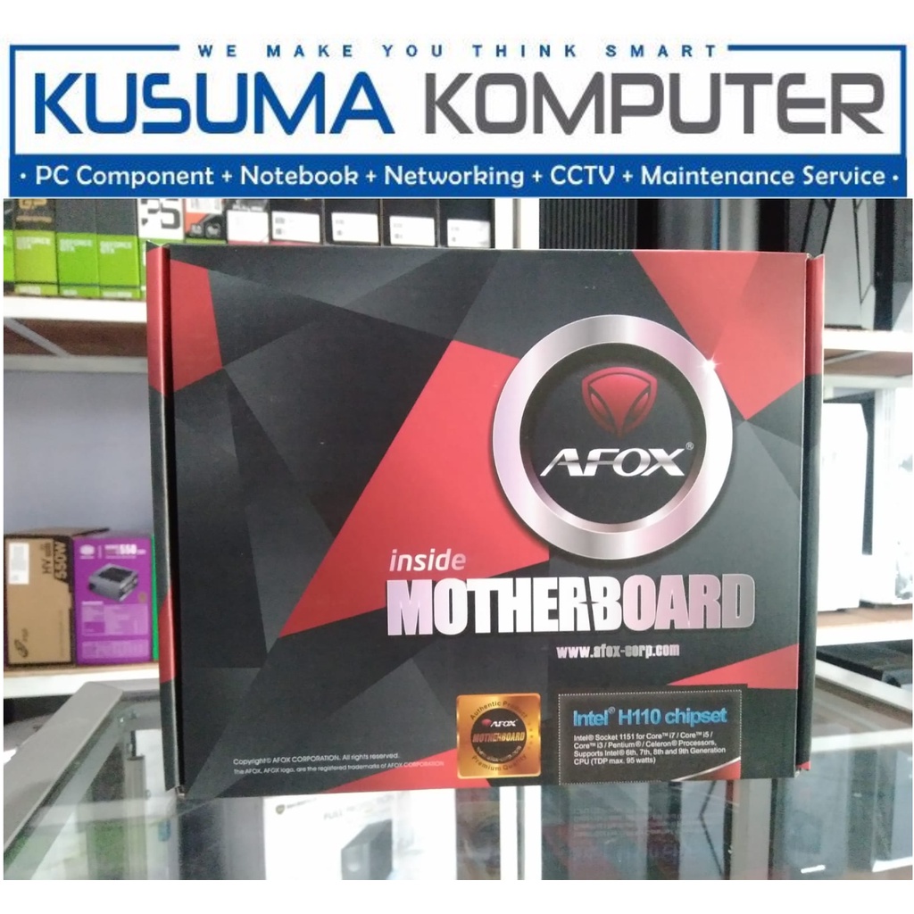 Afox H110 Motherboard DDR4 USB 3.0 LGA1151 IH110-MA4-V2