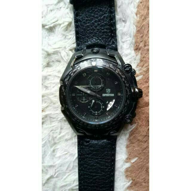 Jam Tangan Pria preloved Expedition e6343 Original