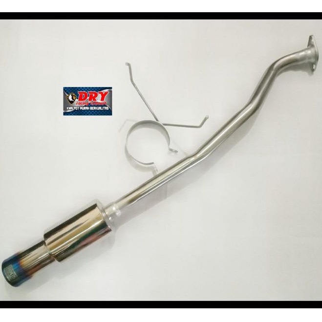 BOLT ON HONDA CITY KNALPOT MOBIL HKS GRONEL BLUE FULL STENLESS