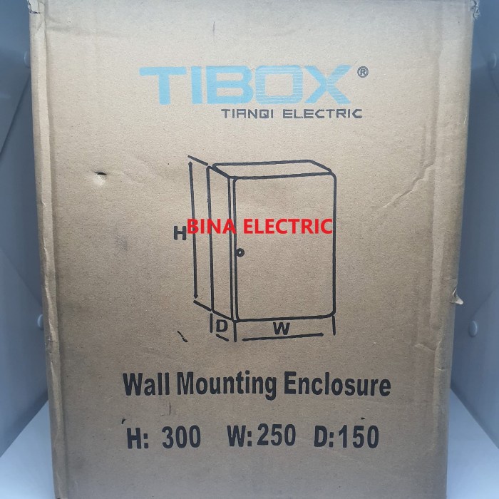 Tibox 300X250X150 / Tibox 300X250X150Mm / Box Panel Besi Tibox