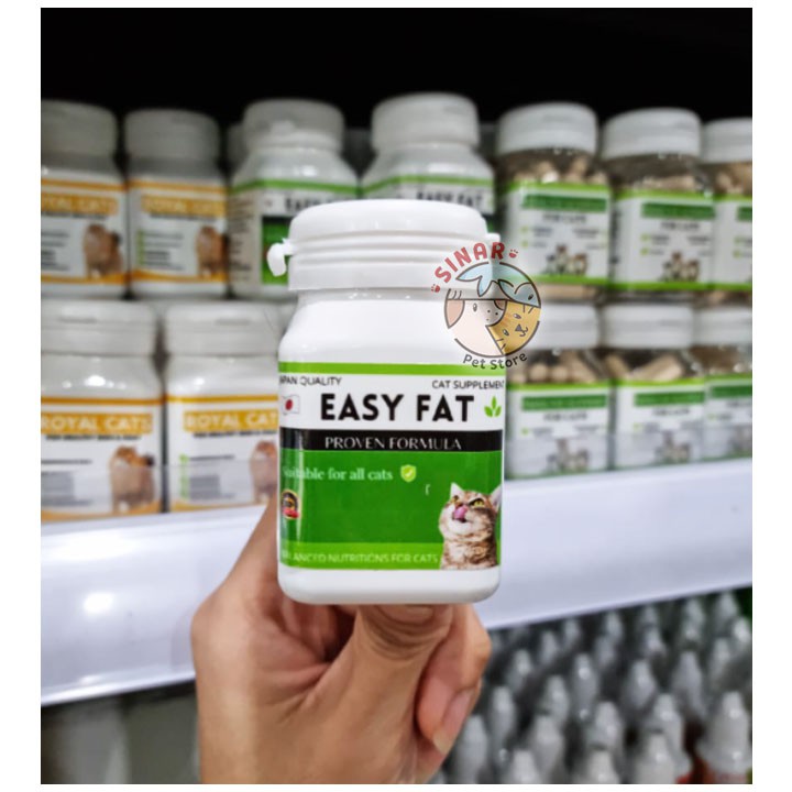 Vitamin Penggemuk Kucing Nafsu Makan Sehat Gembul EASY FAT JAPAN