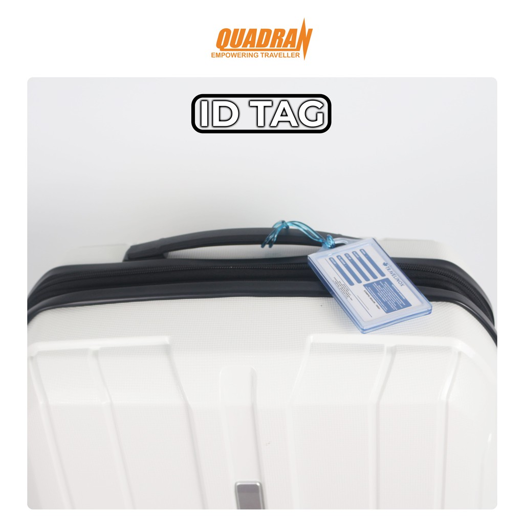 

Casing Id Card Holder / Id Tag 2 Muka Lentur - Bening Tanda Pengenal Koper