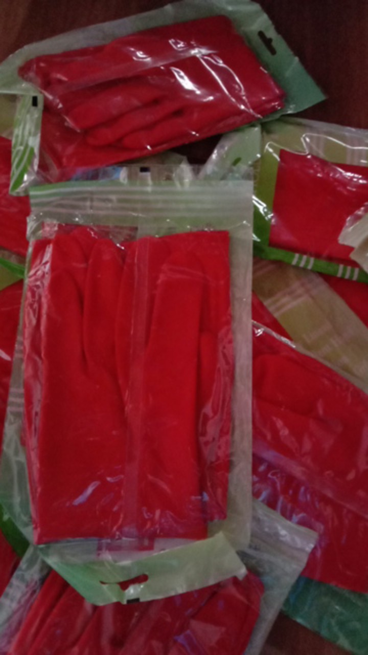 Sarungtangan Latex House Hold Gloves Natural Latex Glove L Sepasang