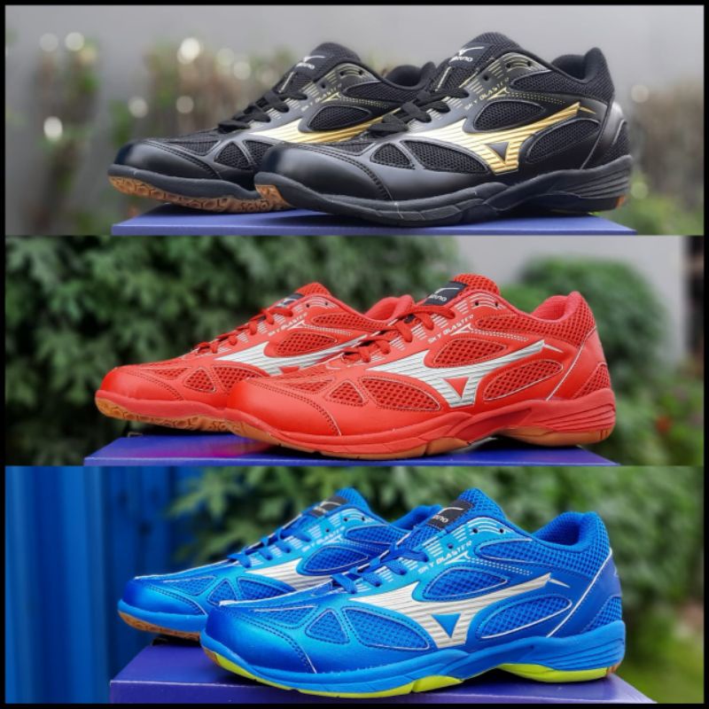 sepatu badminton/pingpong/tenis/volly mizuno sky blaster sepatu import sepatu premium