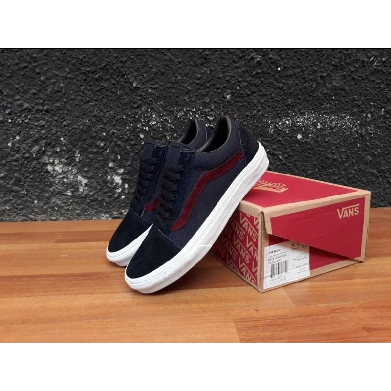 VANS OLD SKOOL NAVY MAROON