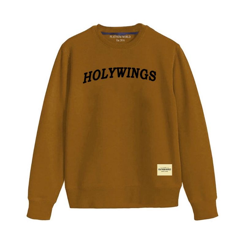 sweater oblong pria wanita korean style / switer holywings premium keren bahan fleece tebal