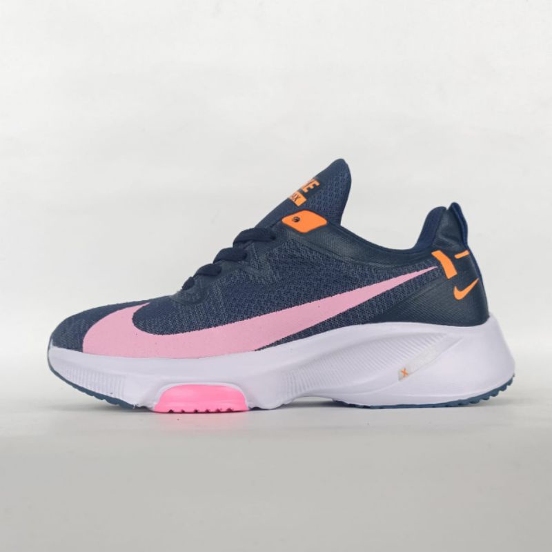 SEPATU NIKE ABU PINK / NIK,E ZOOM RUNNING / SEPATU WANITA IMPORT / SEPATU SENAM / SEPATU LARI / SEPATU WANITA PREMIUM