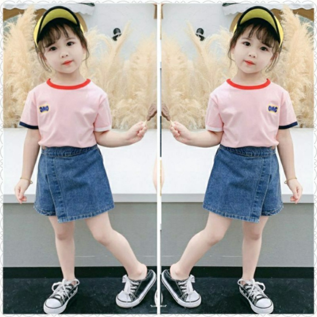 Rok Celana Jeans Anak Perempuan