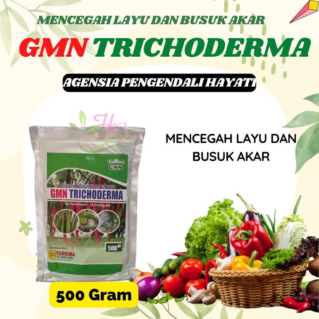 gmn trichoderma, Pupuk Jamur Trichoderma harzianum pupuk GMN-TRICHODERMA, Pupuk hayati trichoderma