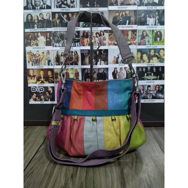 tas wanita seken slingbag selempang bampo second branded bag