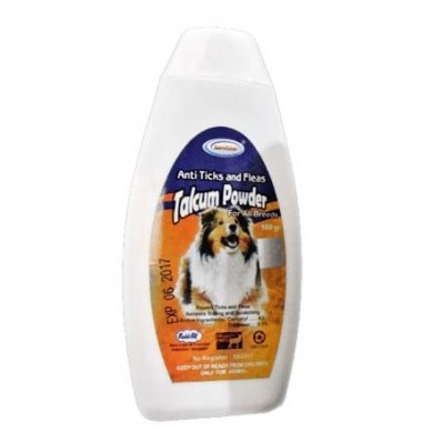 Raid All Sanitiser Dog Talcum Powder - Anti Ticks and Fleas - Bedak Anjing