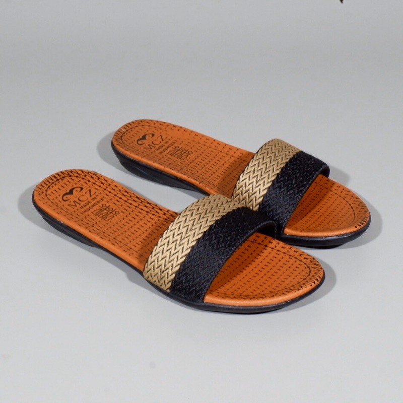MCZ SANDAL TURKI RAJUT / SANDAL CEWEK SELOP / SANDAL ADESA TURKI-BATIK01