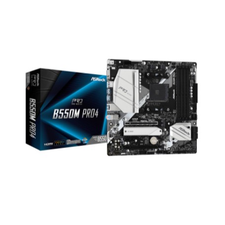 ASROCK B550M PRO4 (AM4, AMD B550, DDR4) RYZEN