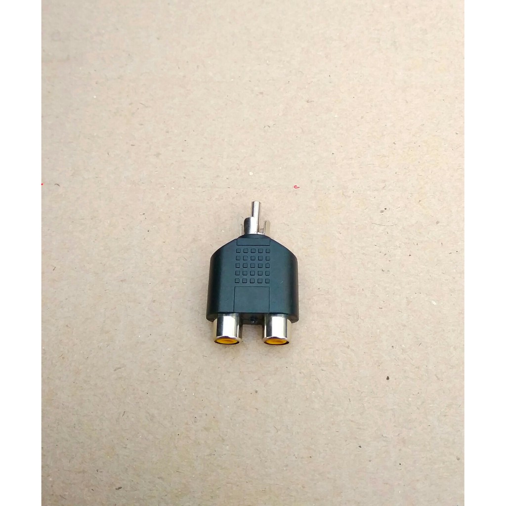 Jack Audio Converter T-RCA Y-RCA To RCA