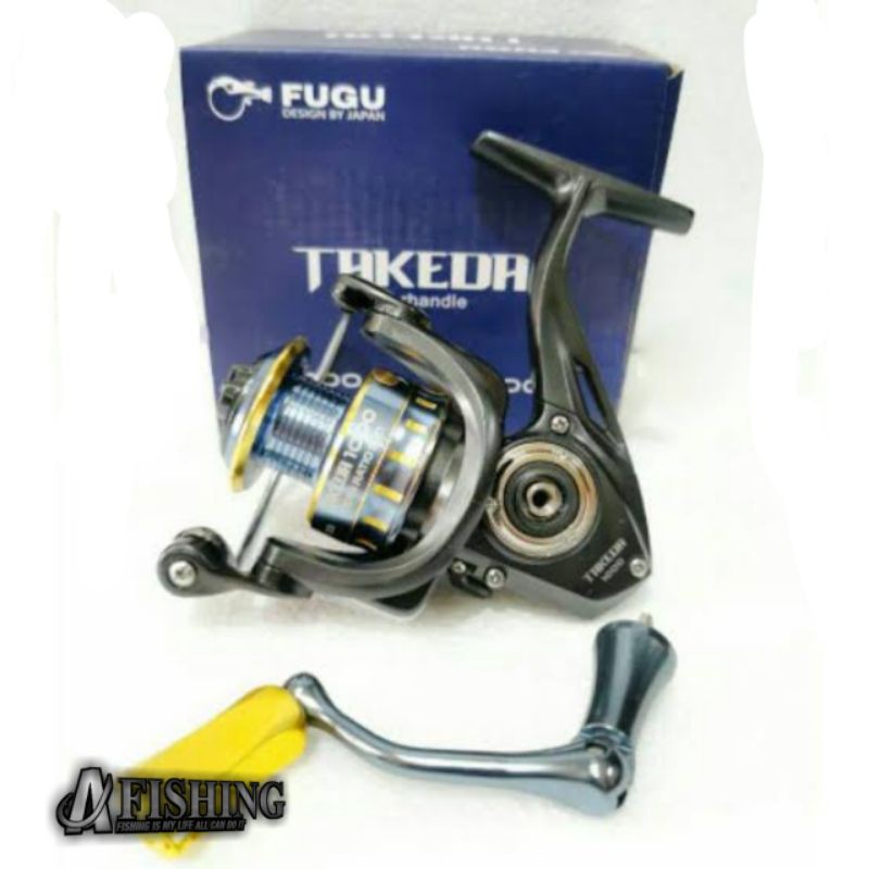 REEL POWER HANDLE FUGU TAKEDA 1000 I GULUNGAN PANCING