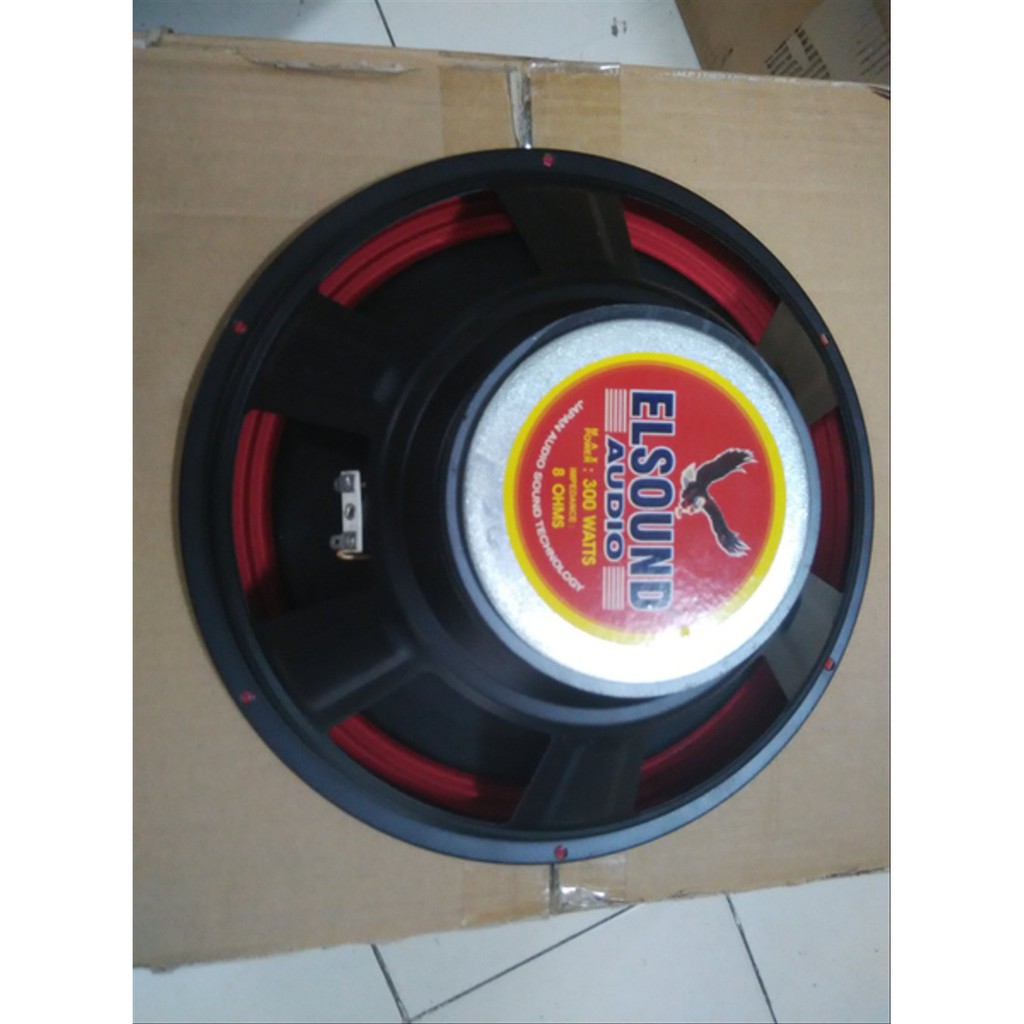 Speaker 12 Inch Elsound Full Range 12 300 Watt 8 Ohm Furing