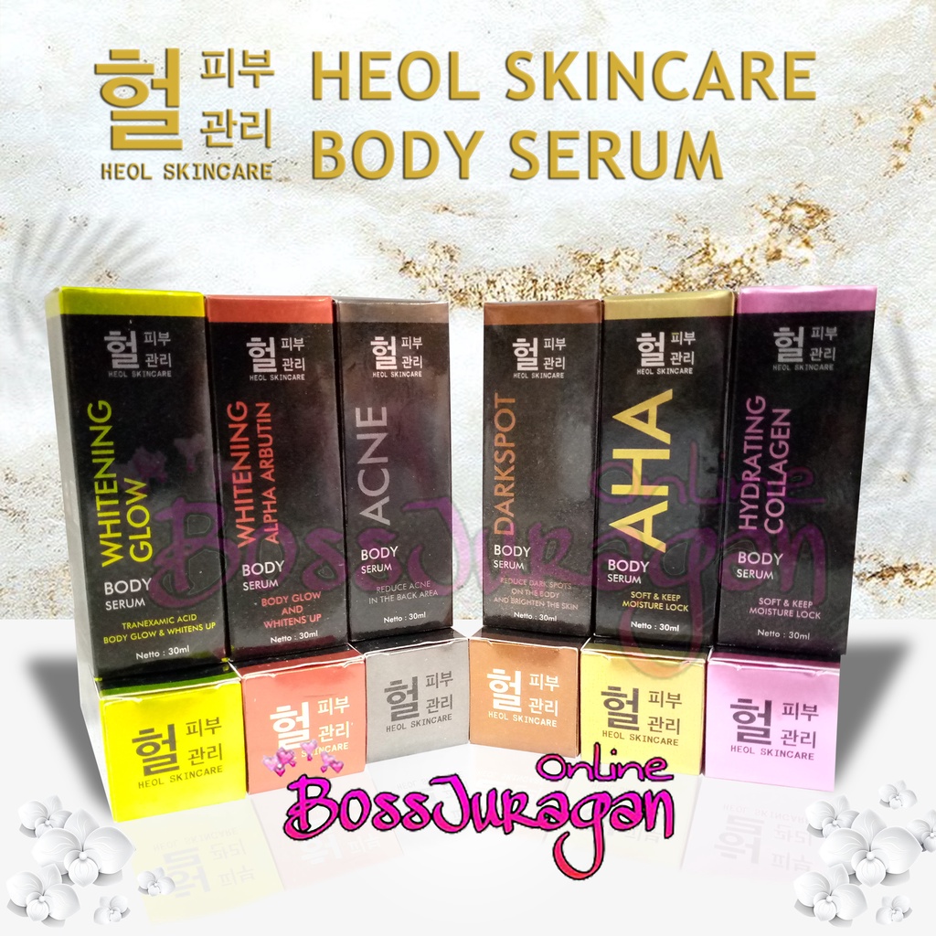 (BOSS) (CUCI GUDANG) HEOL SKINCARE BODY SERUM 30ML