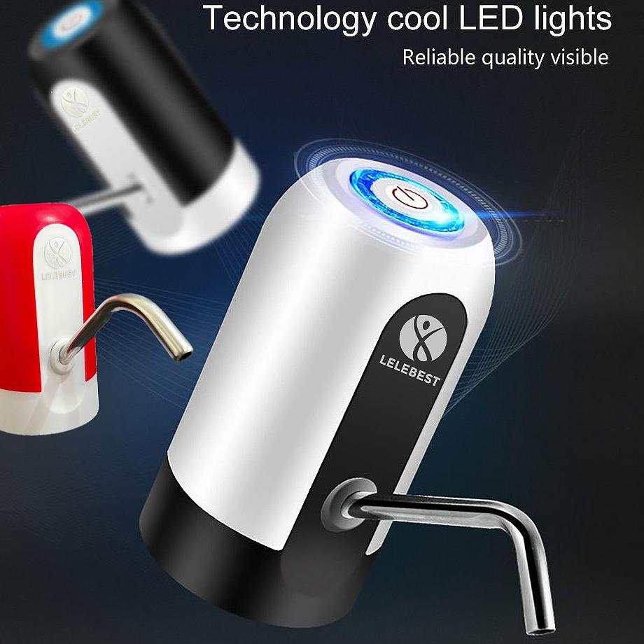 Skuy Beli Lelebest Hydro Pompa Galon Elektrik Dispenser Air Minum Gallon Pompa Galon Electric 353