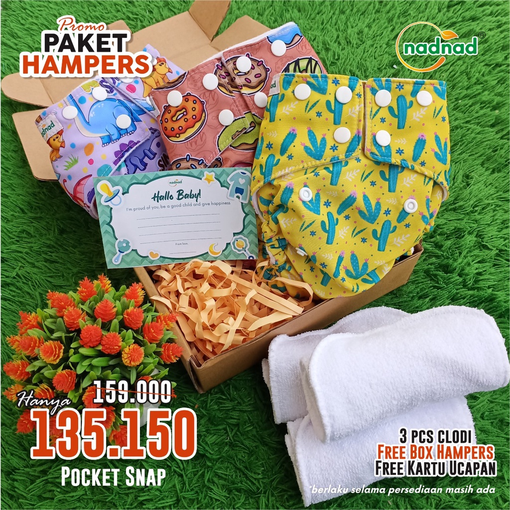 [KNB] Paket hampers bayi newborn baru lahir baby kado lahiran free kartu ucapan