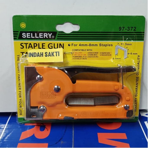 

Hektar Tembak Staple Gun for 4mm-8mm Staples Sellery