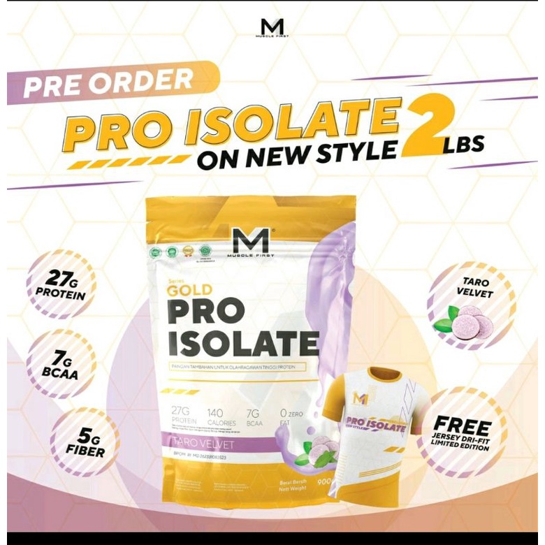 M1 WHEY PROTEIN ISOLATE 2 LBS MUSCLE FIRST
