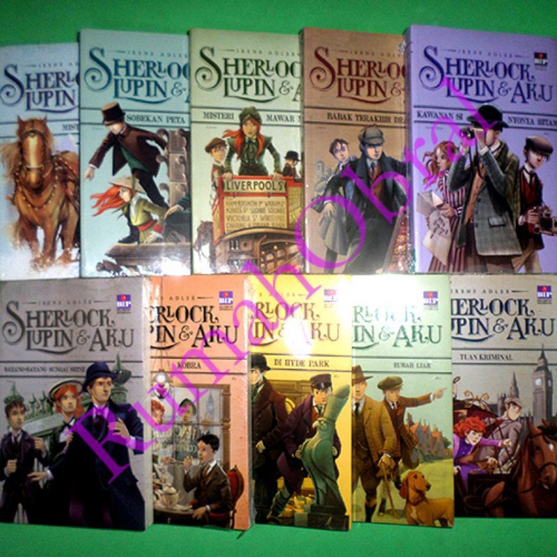 Buku Seri Sherlock Lupin dan Aku (1-10) Tamat Oleh Irene Adler Penerbit BIP