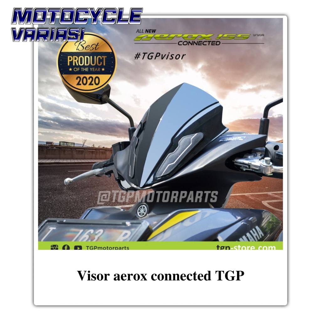 Visor aerox connected TGP