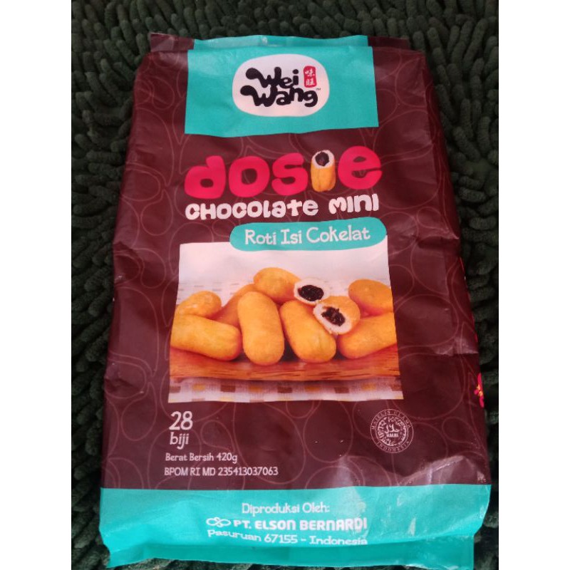 

Cemilan Coklat Mini Roti Unyil Dosie isi 28 Pcs