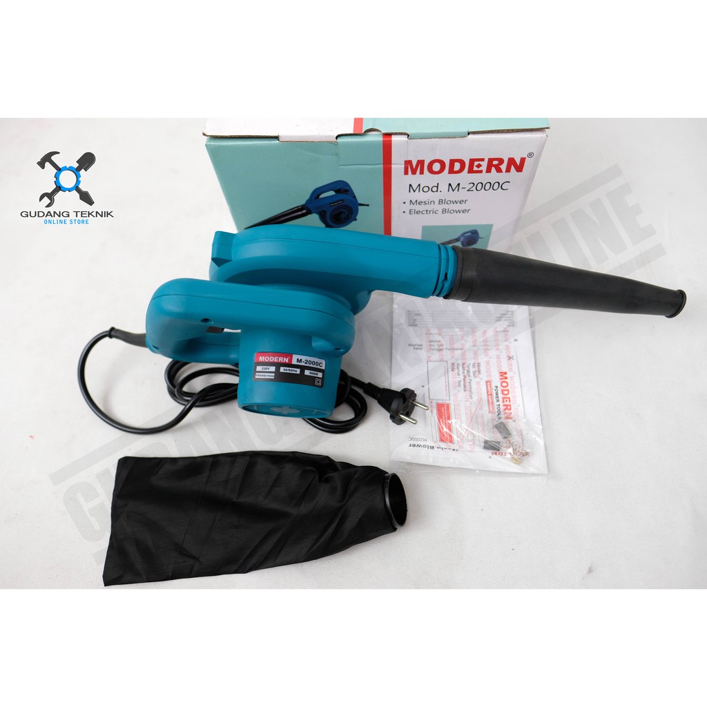 Mesin Hand Blower MODERN X MAILTANK M2000C SH15 / Mesin Blower Tangan Listrik Angin Udara M-2000C SH-15 / Electric Elektrik Hand Blower