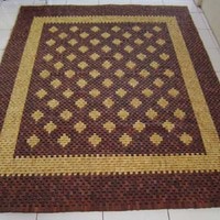 Tikar Kayu Karpet / Custom Order Uk Tikar Kayu / Tikar Kayu Jepara