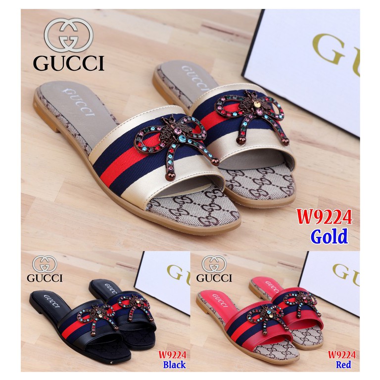 CK03 Sandal FlipFlop Gucci W9224 SANDAL WANITA SANDAL IMPOR