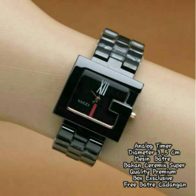 JAM TANGAN WANITA GUCCI KRAMIK KW SUPER