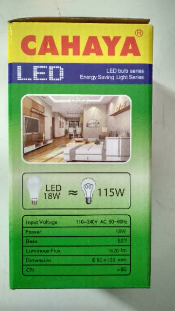 Cahaya Led Bulb 18 watt