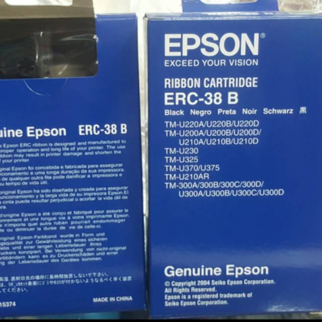 Ribbon epson Erc 38 pita epson Erc 38