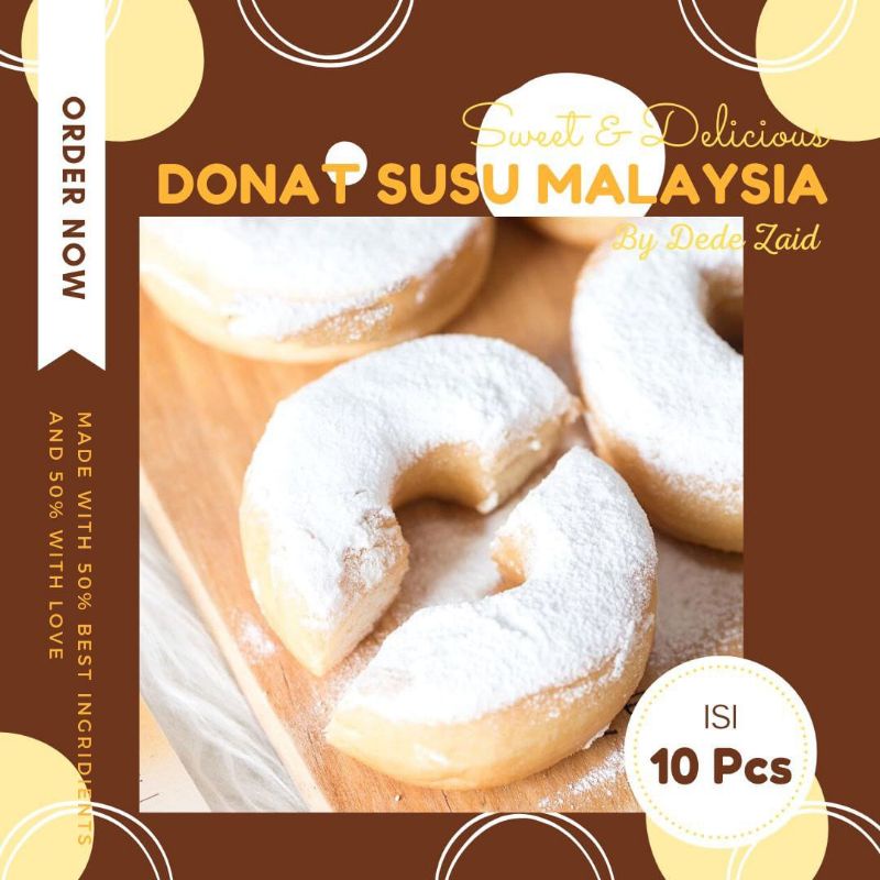 

DONAT SUSU MALAYSIA VIRAL ENAK ASLI MURAH FROZEN FOOD DONAT KENTANG SUSU ISI 10 DONAT FROZEN CEMILAN RUMAHAN ENAK