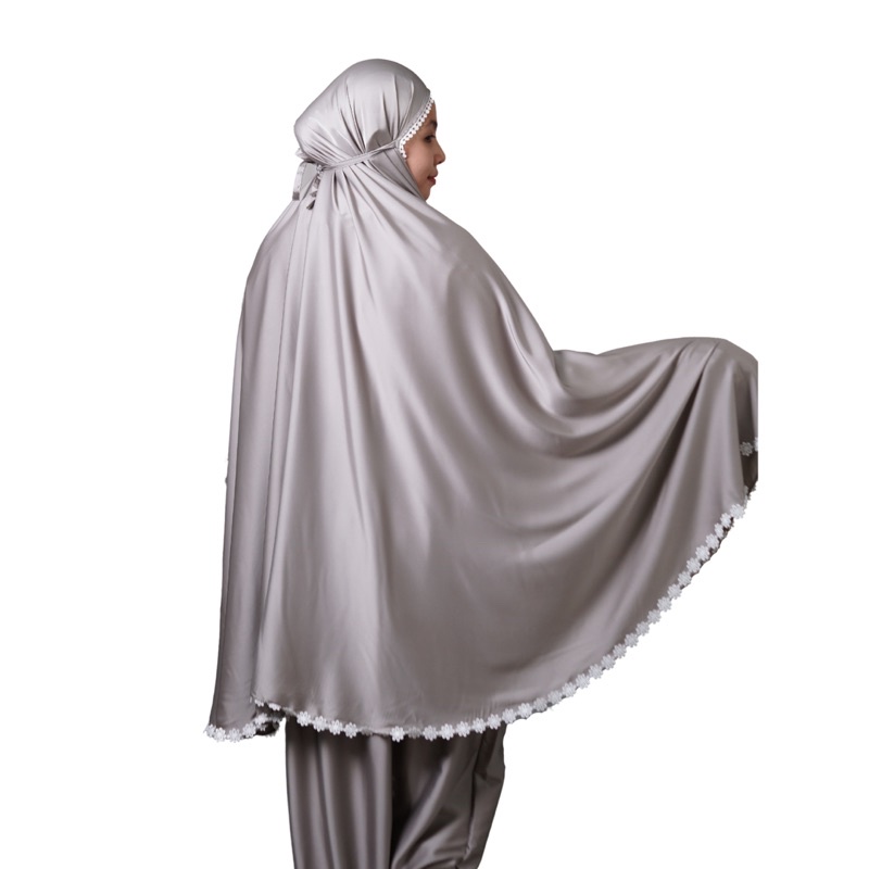 MUKENA SILK PREMIUM | MUKENA AISHA SILK PREMIUM | PRAYER SET SILK PREMIUM