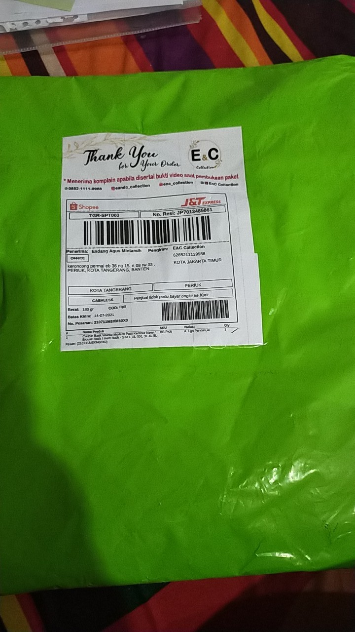 Couple Batik Wanita Modern Putri Kembar Navy / Blouse Batik / Hem Batik - S M L Xl Xxl 3l 4l 5l