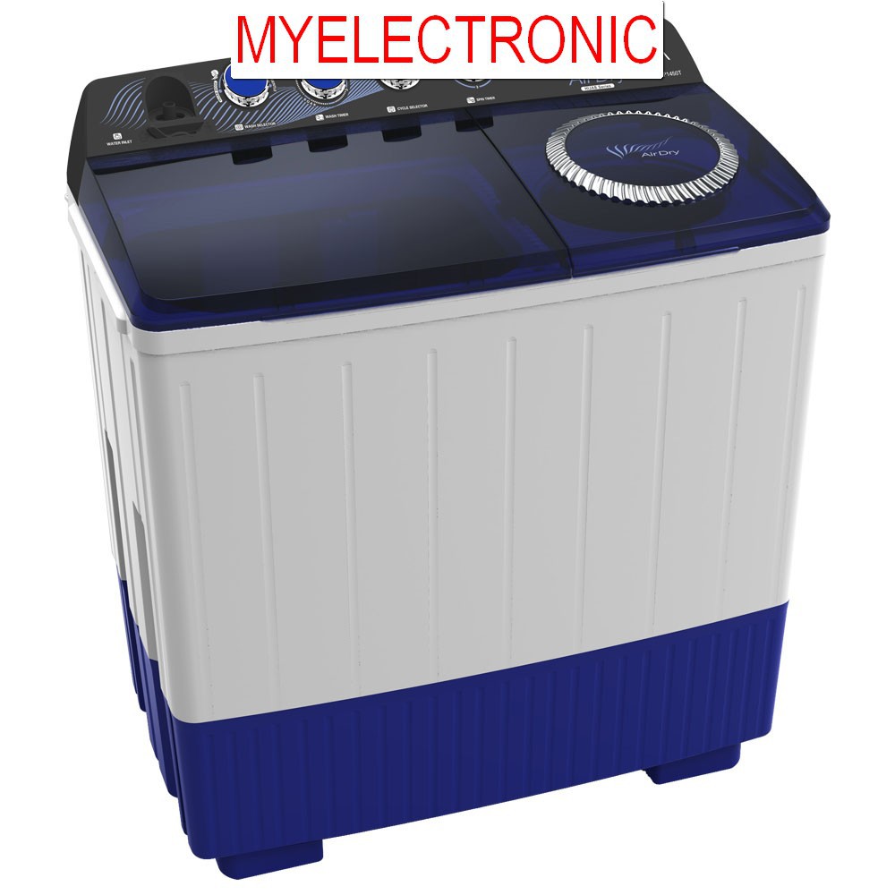 Mesin Cuci AQUA QW-P1450T 14 kg 550 watt 2 Tabung