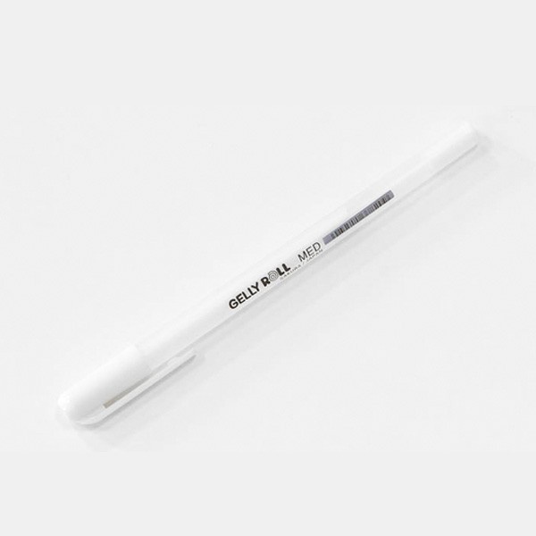 

TULIS-ALAT- SAKURA GELLY ROLL INK PEN WHITE 0.4MM (GEL INK PEN) -ALAT-TULIS.