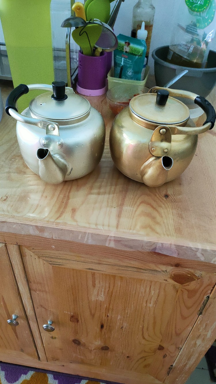 Ceret Korea Kettle Leher Angsa 2 Ltr Korean Makgeolli Kettles Drink Teko Minum