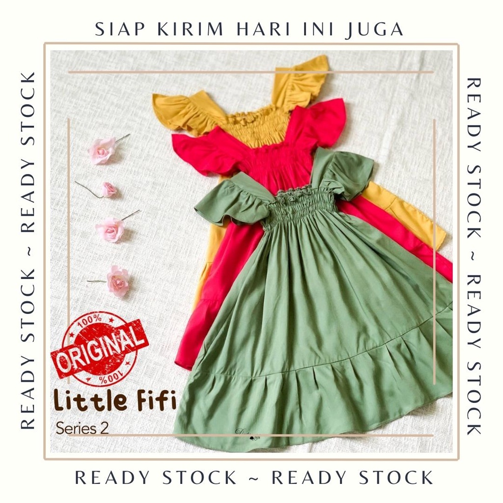 Little fifi by daster fifi | Daster anak perempuan polos | daster anak termurah