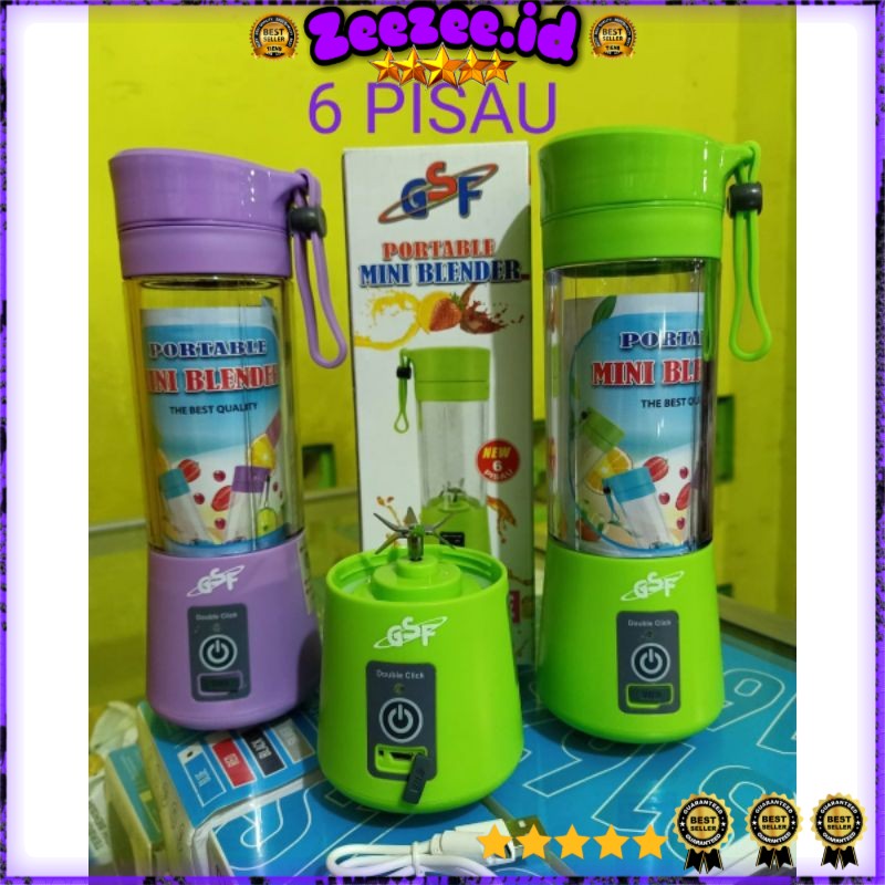 Mini portable blender juice / USB blender original kualitas import