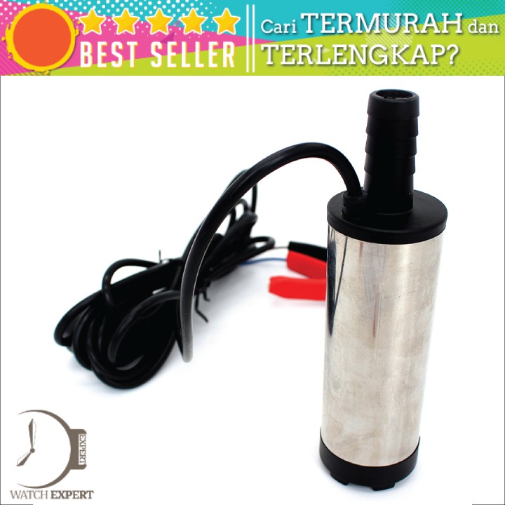 Bisa COD Pompa Air Minyak Oli Submersible Water Diesel Pump 12V - OTOHEROES YB-028