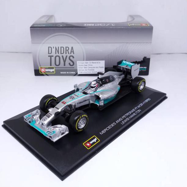 Jual Diecast Mobil Sport Mercedes Amg F1 W05 Hybrid Lewis Hamilton Best Quality