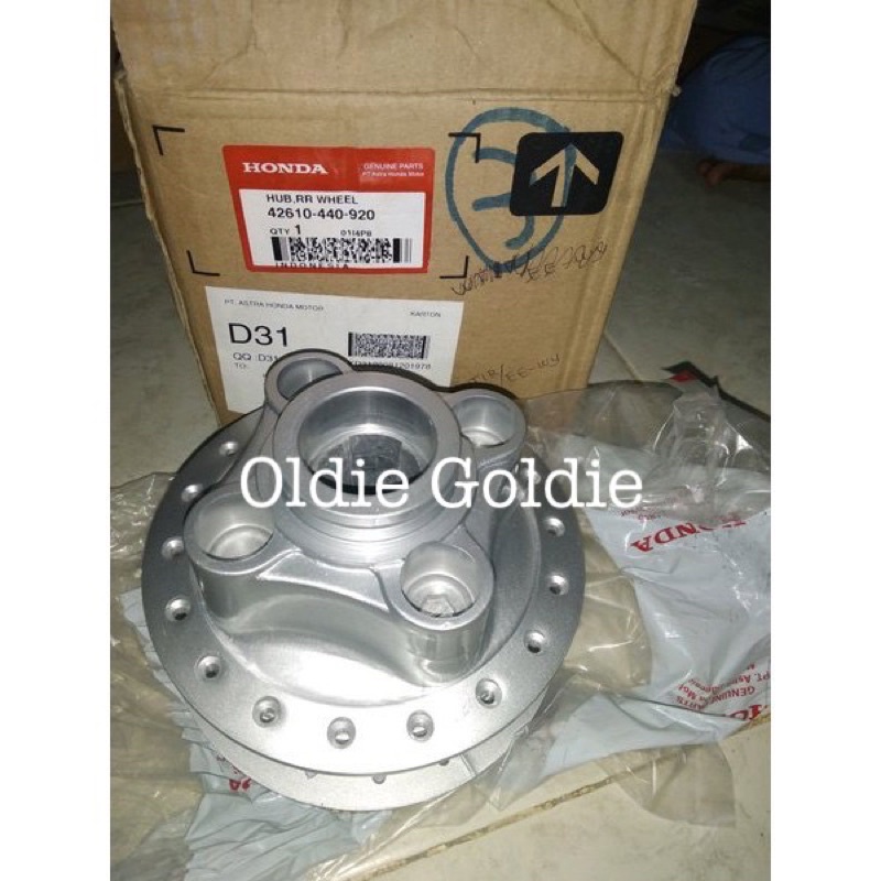 Tromol Belakang Honda GL 100 GL100 AHM 42610-440-920